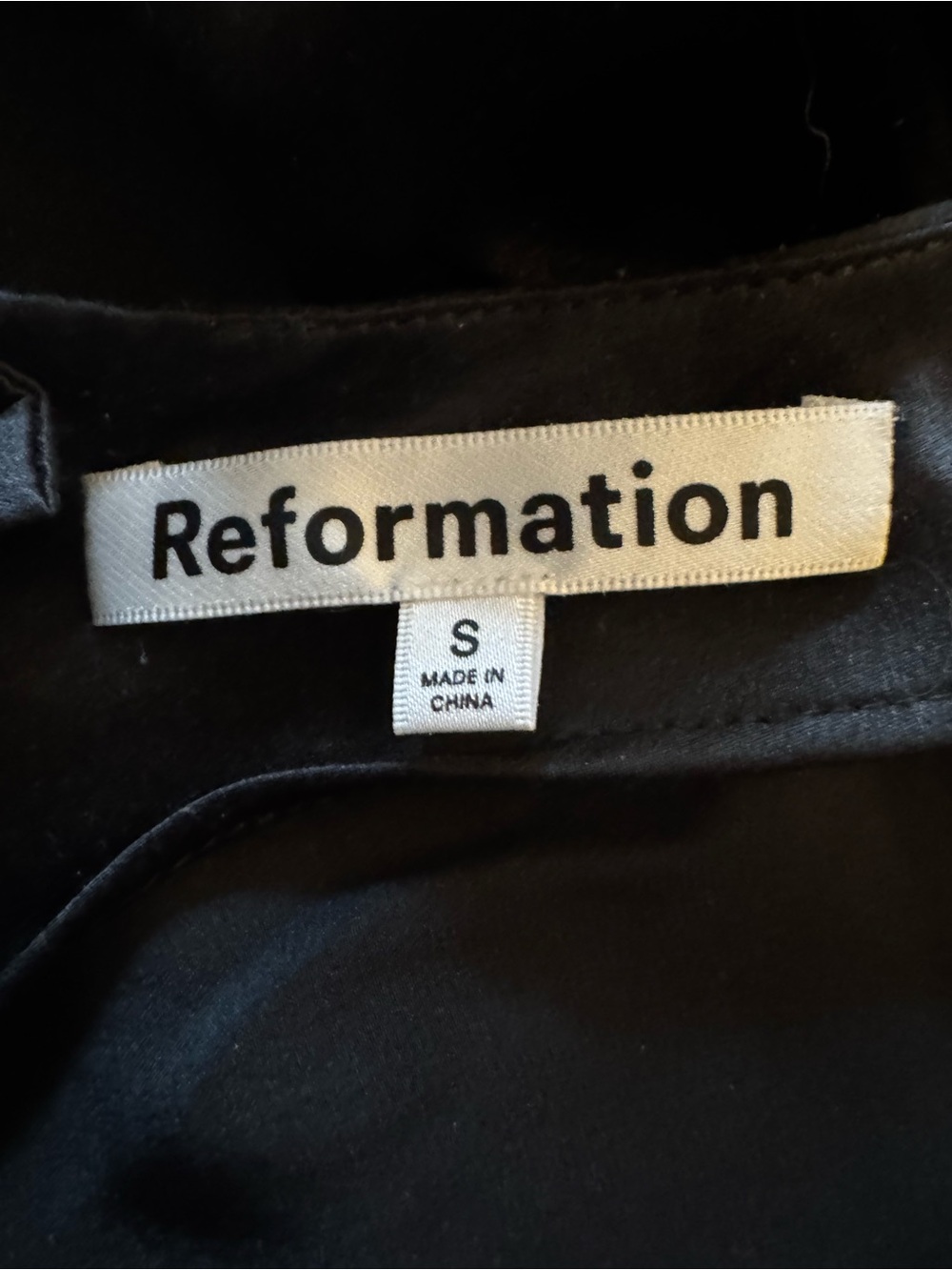 Reformation Jennis Silk Mini Dress - Picture 5 of 6